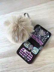 ハローキティ レオパード 携帯 キーホルダー