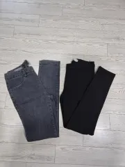スキニージーン グレー ブラック 2点まとめ