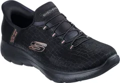 スケッチャーズ SKECHERS スリップインズ サミッツ クラッシーナイト SUMMITS-CLASSY NIGHT レディース スニーカー 靴 シューズ スリッポン ウォーキング ジム 通勤  150128W BKGD ブラック