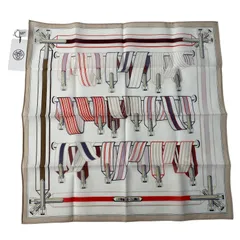 新品 タグ付き エルメス HERMES レディース ハンカチーフ 《サングル・アン・フィネス》