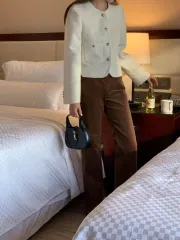 ミエル コーデュロイ ブーツカット パンツ