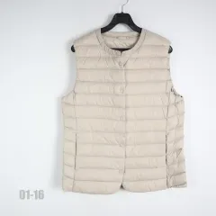 7625 ジョルダーノ/レディース/ダウンベスト/66