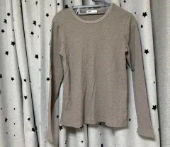 (新品 未使用) スパオ ゴージラウンドネック 長袖Tシャツ (L)