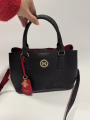 METROCITY メトロシティ ブラック トートバッグ + レッド POINT ポイント