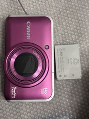 美品 Canon PowerShot SX210 IS パープル 本体 - メルカリ