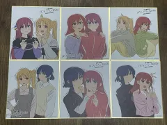 ぼっち・ざ・ろっく！ 全集 日本限定 特典 ビジュアル色紙 オールカラー フルセット