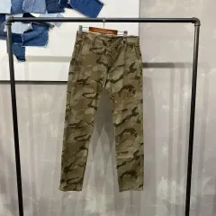 (30インチ) リーバイス 511 ミリタリー ホワイトタブ カモ コットンパンツ ズボン