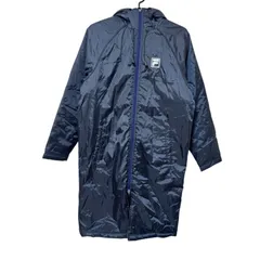 【一点物】FILA フィラ キッズ アウター ベンチコート 紺色 140cm ポリエステル100% B28