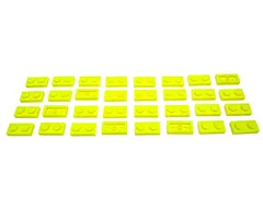 レゴ★未使用！ネオンイエローの１×２プレート３２点セット
