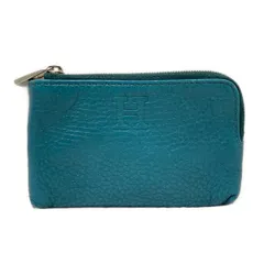 HIROFU(ヒロフ) コインケース - グリーン キーリング付き レザー