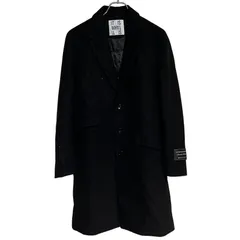 C422 MaG. ウール コート ジャケット アウター ブラック 黒 メンズ S