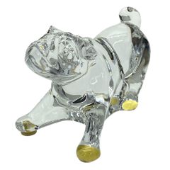 希少】LALIQUE ルネ・ラリック バイソン 彫像 ペーパーウエイト 置物
