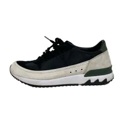 asics Onitsuka Tiger(アシックス・オニツカタイガー) スニーカー 28 メンズ - 黒×ライトグレー×カーキ