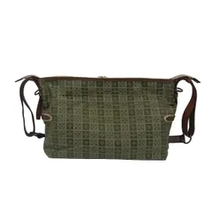 russet(ラシット) ショルダーバッグ - カーキ×ライトグリーン×ブラウン レザー