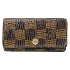 LOUIS VUITTON(ルイヴィトン) キーケース ダミエ ミュルティクレ4 N62631 エベヌ