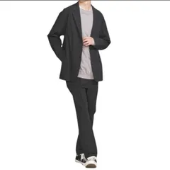 美品 B＆Y ユナイテッドアローズ セットアップ XL 360°MASTER ブラック