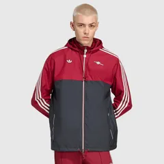 【送料無料・匿名配送】adidas Originals サッカー アーセナル 2025/26 公式 パーカー 赤/黒 新品