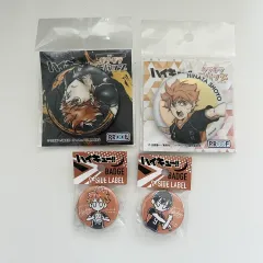 ハイキュー 日向 影山 翔陽 缶バッジ まとめ B-side