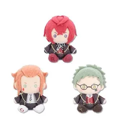 ディズニーツイステッドワンダーランド アニメーション ミルキーボア ぬいぐるみ リドル・ケイト・トレイ 全3種セット