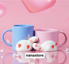 スターバックス　バレンタイン　アヒル　ハート　マグカップ　2点