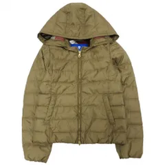 BLUE LABEL CRESTBRIDGE ブルーレーベルクレストブリッジ 55C10-519-40 2WAY ダウンジャケット チェック柄裏地 38 M 【中古】