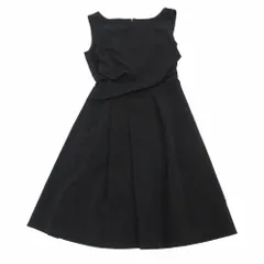 FOXEY NEWYORK フォクシーニューヨーク 31760 RAINY シェイプ ノースリーブ ミモレ丈 ワンピース 40 M レディース 【中古】