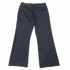 JIL SANDER ジルサンダー ノータック フレアパンツ ネイビー サイズ36 S レディース 【中古】のサムネイル