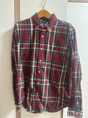 ポロラルフローレン レッド CHECK シャツ