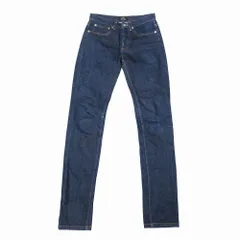 A.P.C. アーペーセー  PETIT STANDARD JEAN DROIT ETROIT スリム デニムパンツ ジーンズ ボトムス サイズ25 レディース 【中古】