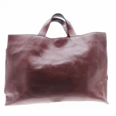 genten ゲンテン レザー トートバッグ ビジネスバッグ ブリーフケース 書類カバン キャメル メンズ レディース 【中古】のサムネイル