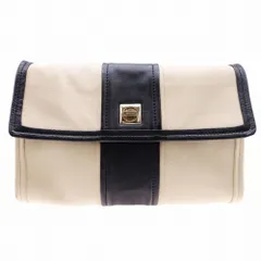 Kate Spade ケイトスペード ショルダーバッグ クラッチバッグ 2WAY バイカラー レザー カバン 鞄 ブラック 黒 レディース 【中古】