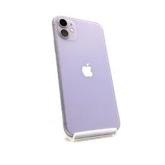 【最速発送】 iPhone 11 64GB パープル au SIMフリー 白ロム【難有】 67%