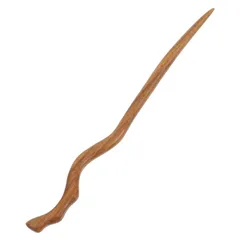 [LALAFINA] かんざし 一本 木製 一本簪 天然木 手作り簪 シンプル 髪飾り 和装 簪 普段使い ヘアスティック ヘアアクセサリー ヘアかんざし まとめ髪 和装小物 アンティーク（黒い）