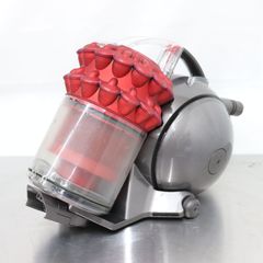 動作保証 中古 赤 ダイソン CY25 掃除機 本体 ホース ダストケース付き