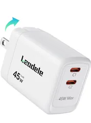 pd 充電器 急速充電器 45W Type-C 同時充電