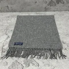 美品　BURBERRY バーバリー　ロングマフラー　カシミア100% ホースマーク シンプル　グレー