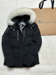 ムースナックルズ スリークォーター 白 ファー ほぼ新品