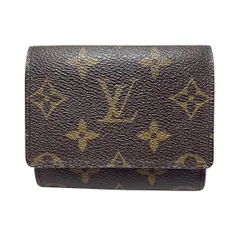 LOUIS VUITTON(ルイヴィトン) 名刺入れ モノグラム アンヴェロップカルトドゥヴィジット M62920 -