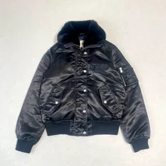 archive GAP アーカイブ ギャップファー付き フライトジャケット ミリタリーブルゾン 光沢 短丈 中綿入り y2k 平成ギャル フェアリーグランジ