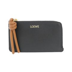 未使用級✨付属完備✨LOEWE コインケース ラウンドジップ ノット