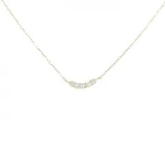 K18YG ダイヤモンド ネックレス 0.06CT