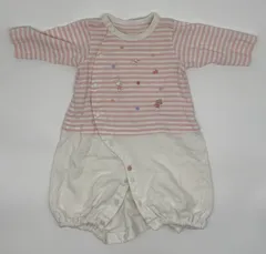 【新入荷!!】☆セット割対応☆ ファミリア ベビー 長袖 ロンパース 50～60cm （1798）