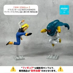 ※自作台座のみ【単体 | 武道会ver. 】ドラゴンボールZ MATCH MAKERS マイティマスクVS人造人間18号VSミスター・サタン 専用台座　（プライズ・フィギュア）