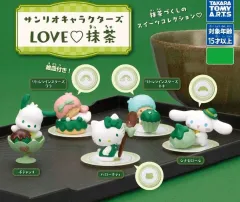 (正規品)サンリオキャラクターズ 抹茶 フィギュア ガチャ ハローキティ ポチャッコ