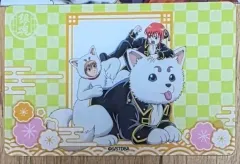 銀魂 ポップアップ アクリルカード ホログラム 缶バッジ オキカグ カムイ 神楽 沖田総悟