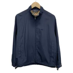BURBERRYGOLF(バーバリーゴルフ) ブルゾン サイズS メンズ美品  - ダークネイビー 長袖/ジップアップ/春/秋