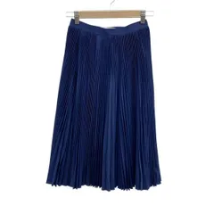 DIOR/ChristianDior(ディオール/クリスチャンディオール) スカート サイズS レディース美品  - ブルー プリーツ/PRET-A-PORTER