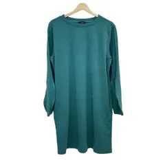 EMPORIOARMANI(エンポリオアルマーニ) 長袖Tシャツ サイズ42 M レディース美品  グリーン クルーネック