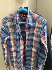 トミーヒルフィガー チェック シャツ xs