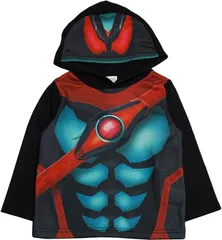 仮面・ライダーゼッツ 裏毛 変身 パーカー(120cm) 秋冬ジャケット スウェットシャツ ボーイズ☆彡 cd0a11ea